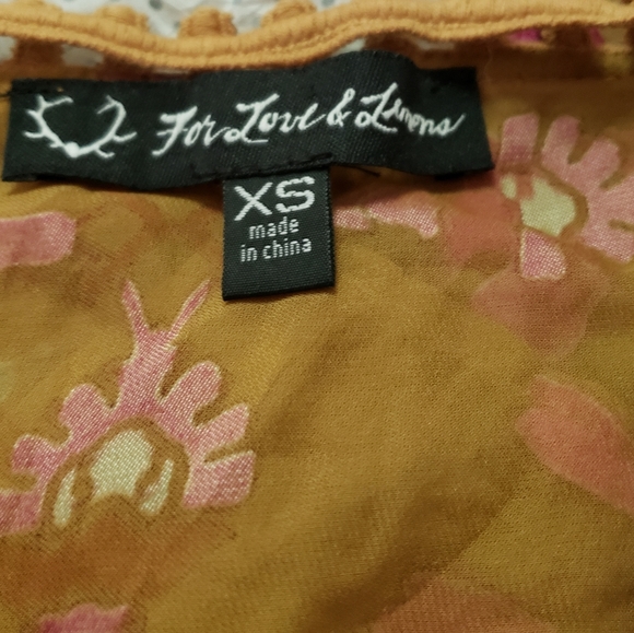 Beautiful For Love & Lemons Barcelona Crop Top - Picture 5 of 5